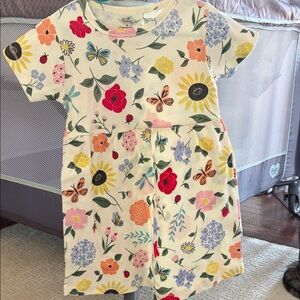 Floral Kids Dress - Multicolor